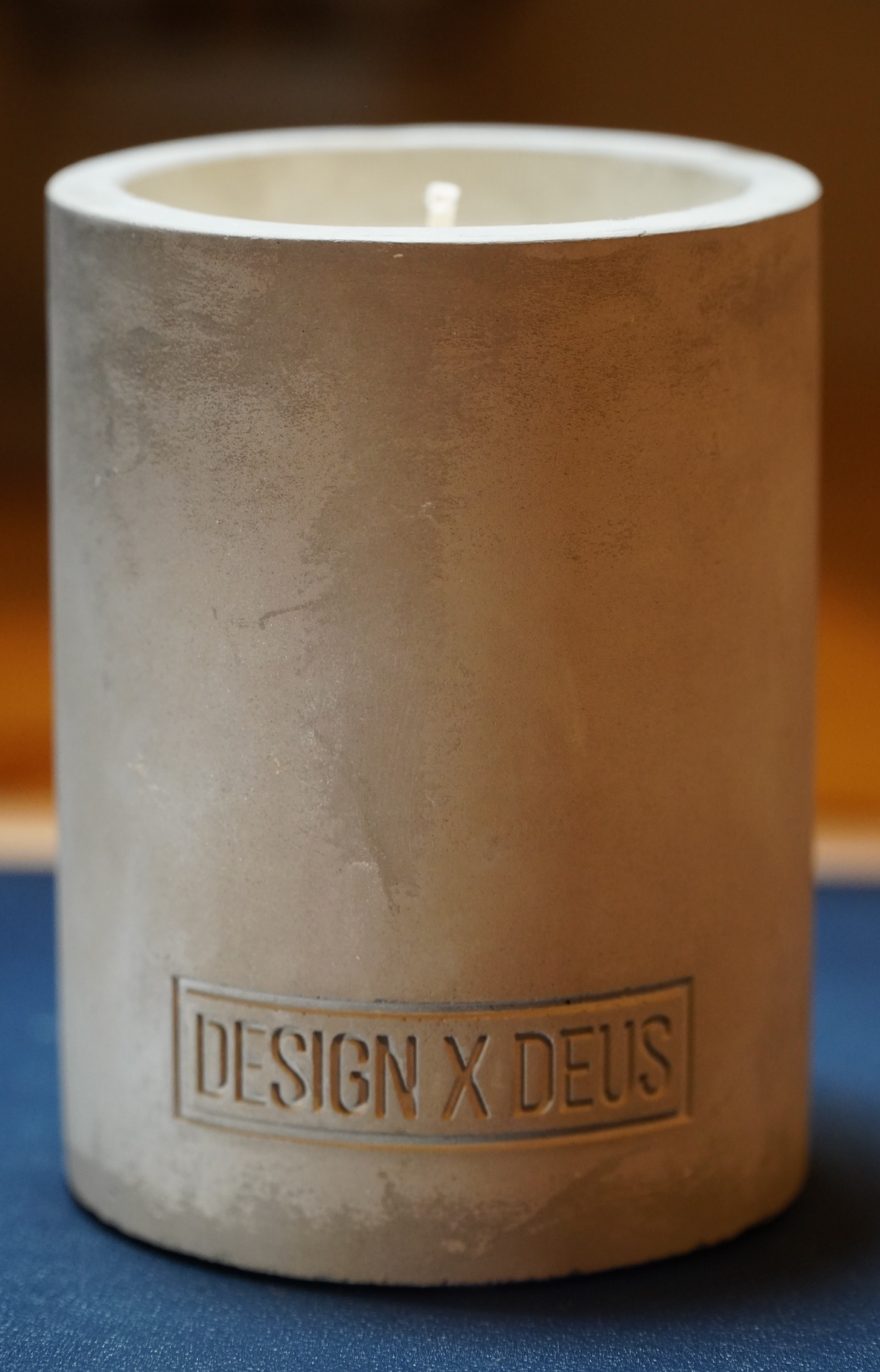 Design x Deus Cement Soy Candle with lid
